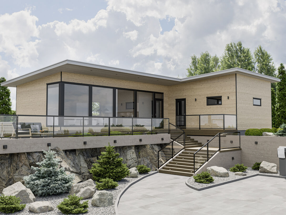 SmartLog™ de Kontio : la stabilité sans tassement au service d’une maison bois saine et durable