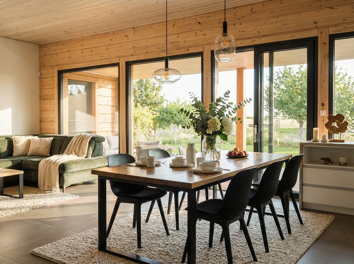 Maison en bois contemporaine et minimaliste : pureté des lignes, bien-être et performance signés Kontio