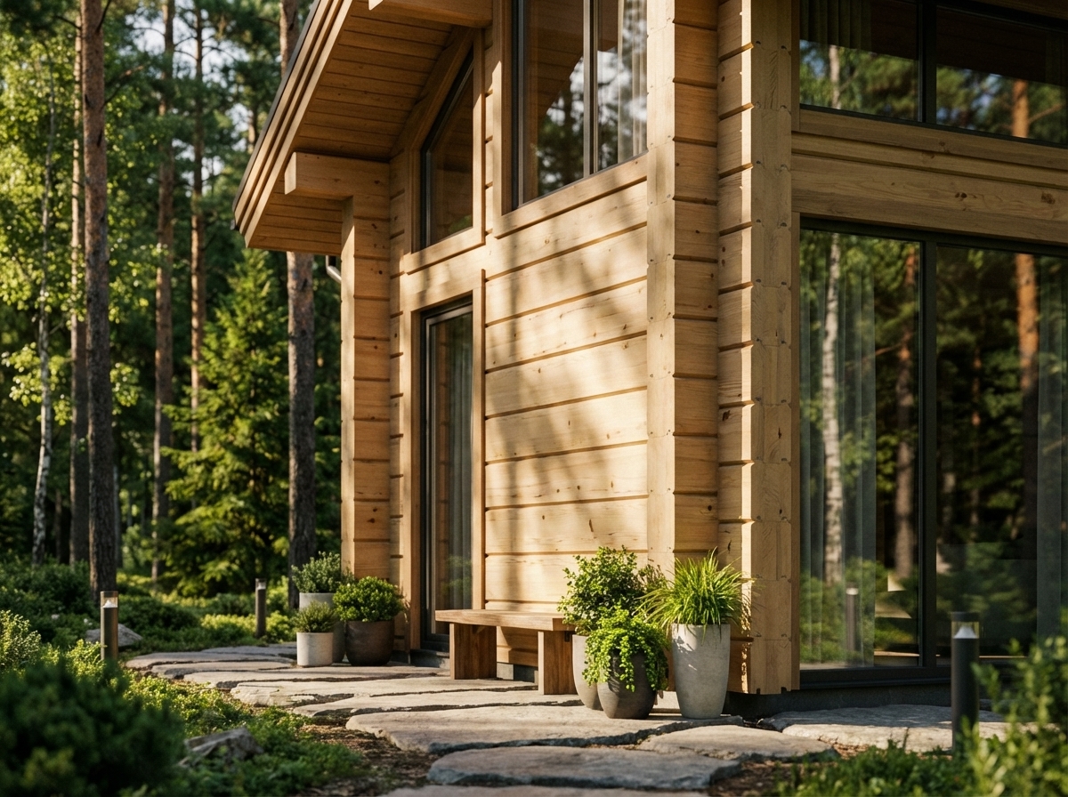 SmartLog™ de Kontio : stabilité et performances pour la construction bois moderne