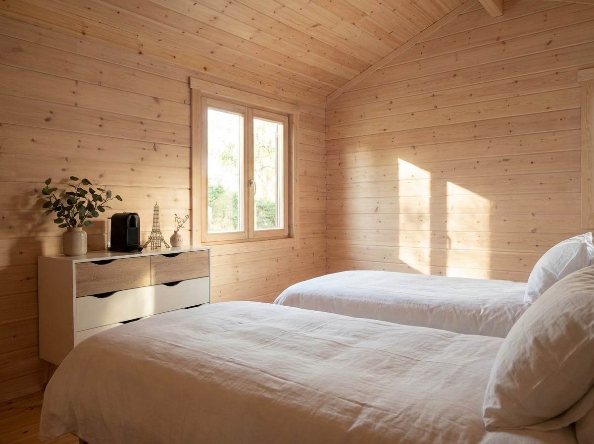 Isolation naturelle du bois massif : confort thermique et acoustique toute l’année avec Kontio SmartLog™