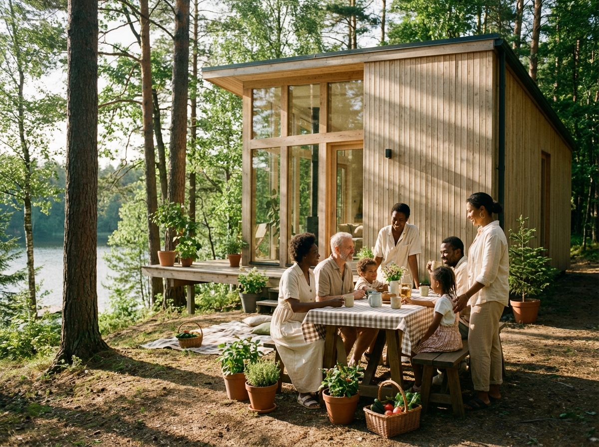 De la forêt à votre foyer : l’impact positif de la gestion durable sur l’écoconstruction et le bien‑être