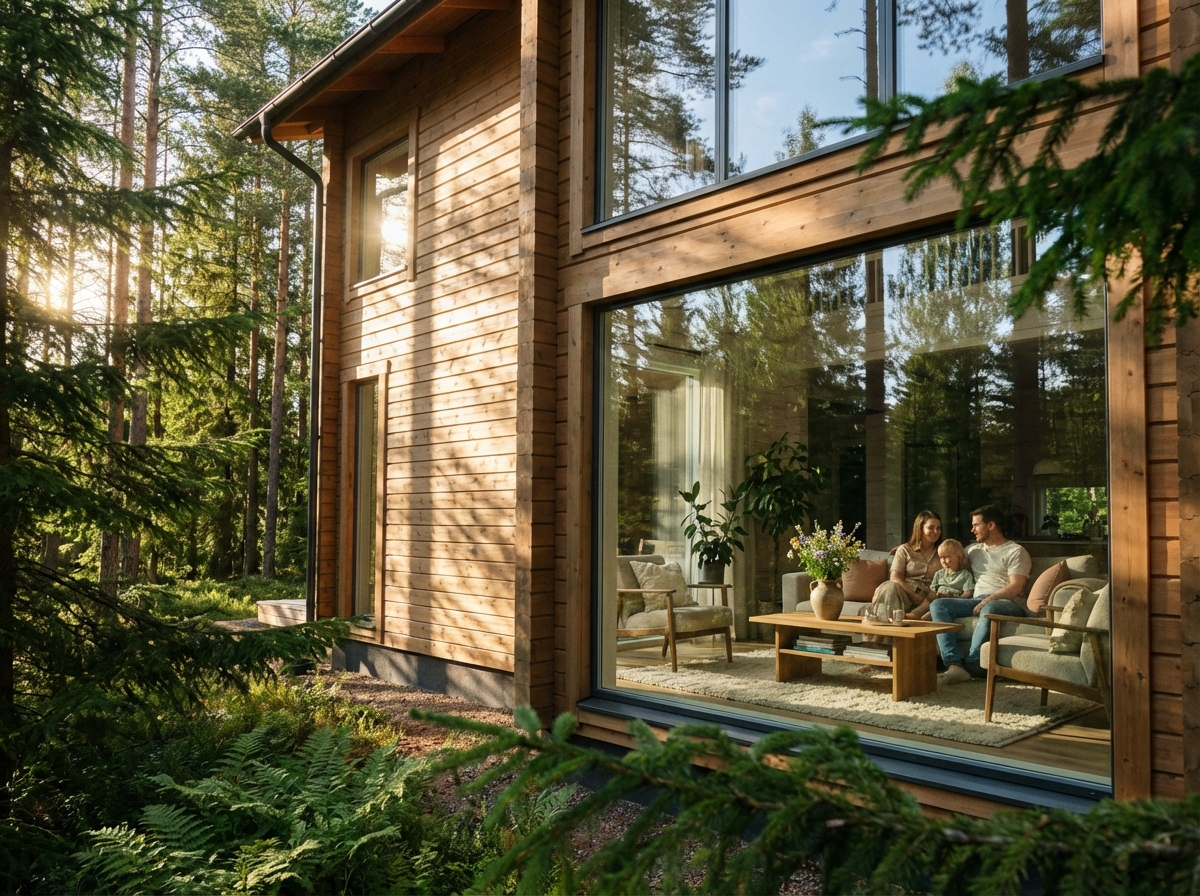 SmartLog™ : comprendre la technologie Kontio qui limite le tassement des maisons en bois massif