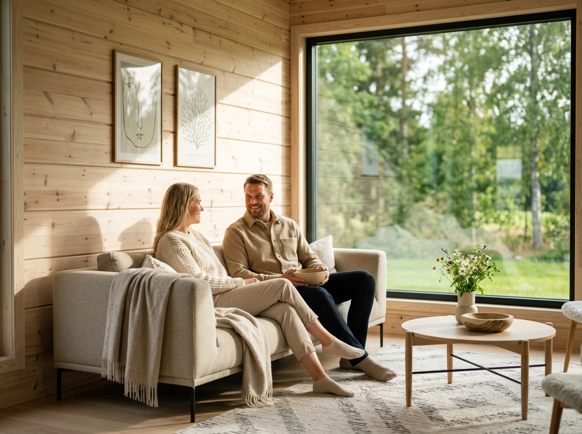 Bois massif finlandais et bien-être intérieur : les clés à connaître avant de bâtir avec Kontio